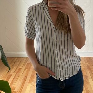 Abercrombie striped shirt